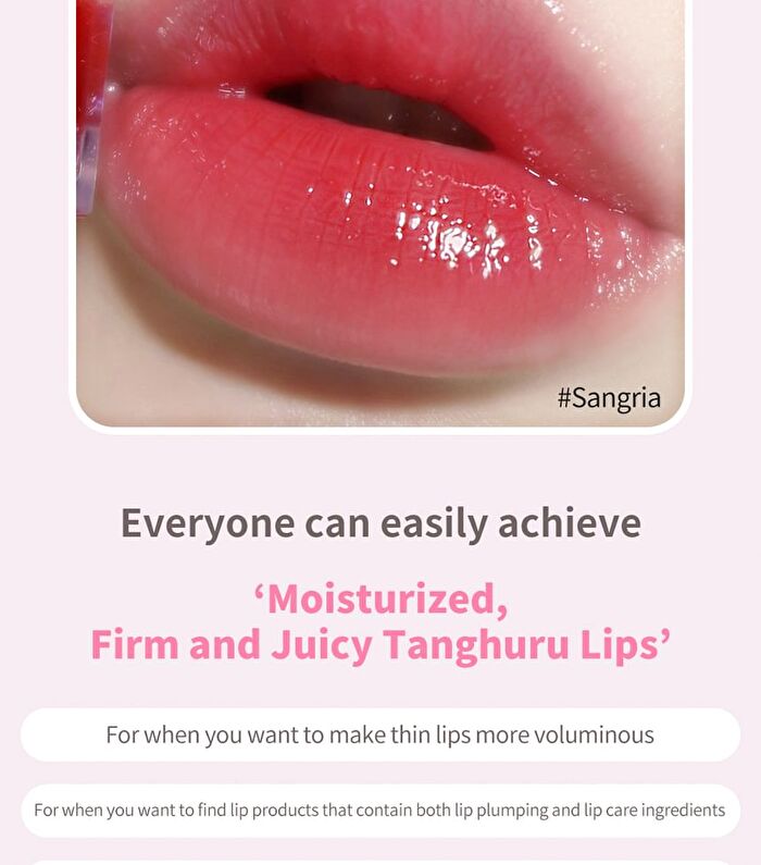 Jelly Lip Plumper Tint - 15 Colors - #P01 Sparkling Champange