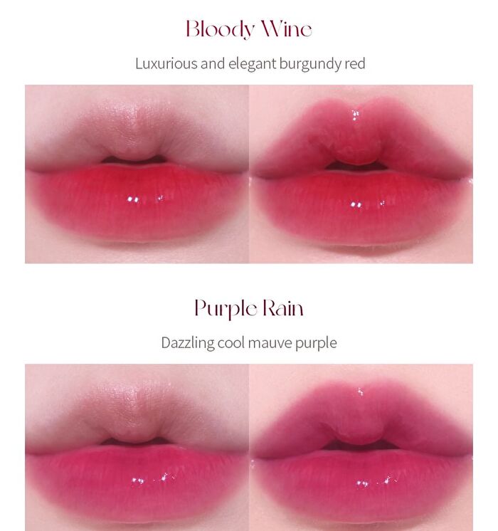 Jelly Lip Plumper Tint - 15 Colors - #P02 Sangria