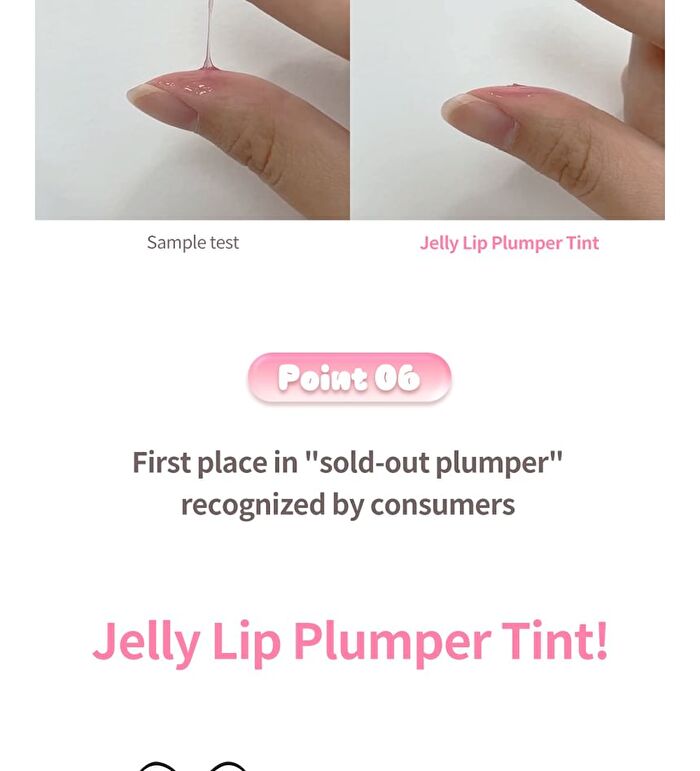 Jelly Lip Plumper Tint - 15 Colors - #P02 Sangria