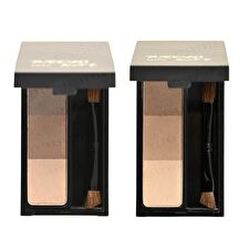 Meko Soft Matte 3D Brow Powder Kit - BP02 Black Tea Latte