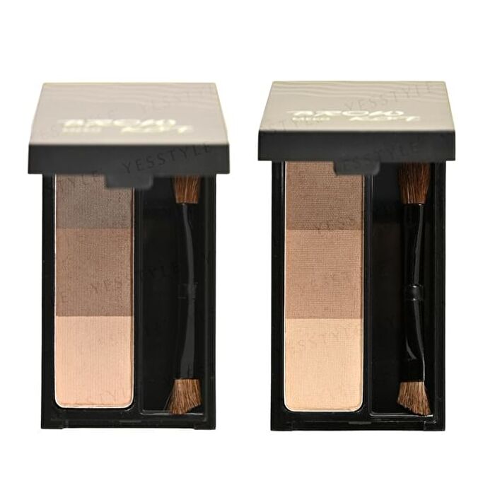 Meko Soft Matte 3D Brow Powder Kit - BP02 Black Tea Latte