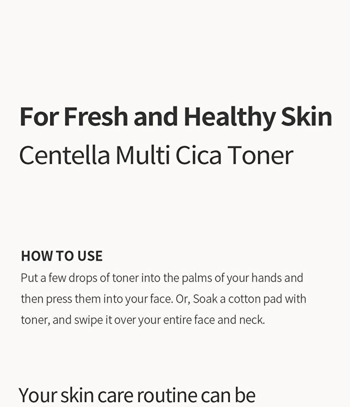 Pureforet Centella Multi Toner - 150ml