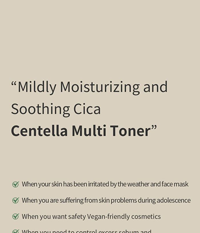 Pureforet Centella Multi Toner - 150ml