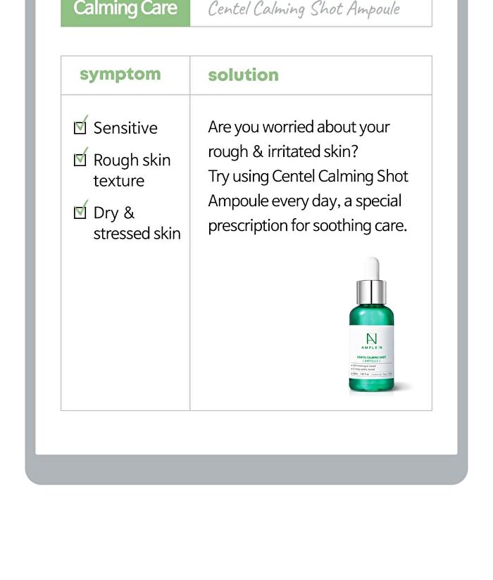 Centel Calming Shot Ampoule  - 30ml