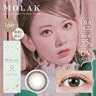 Molak 1 Day Color Lens Dazzle Gray 10 pcs - P-0.00 (10 pcs)