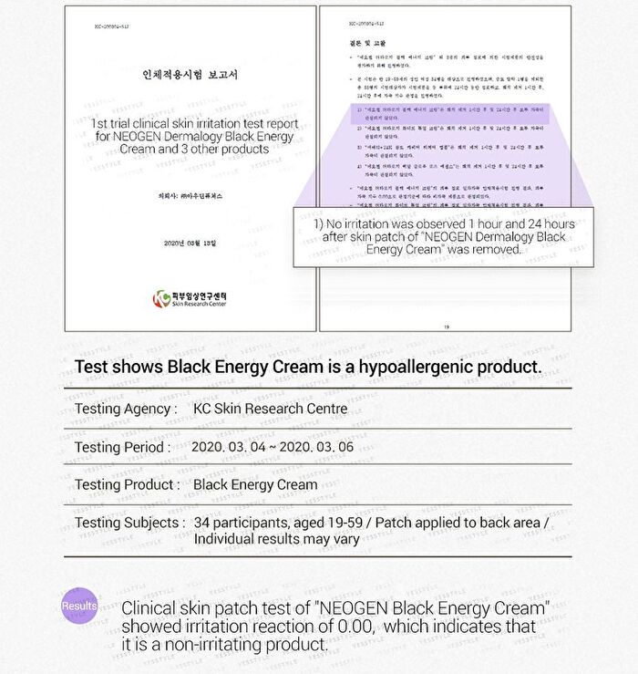 Dermalogy Black Energy Cream - 80ml