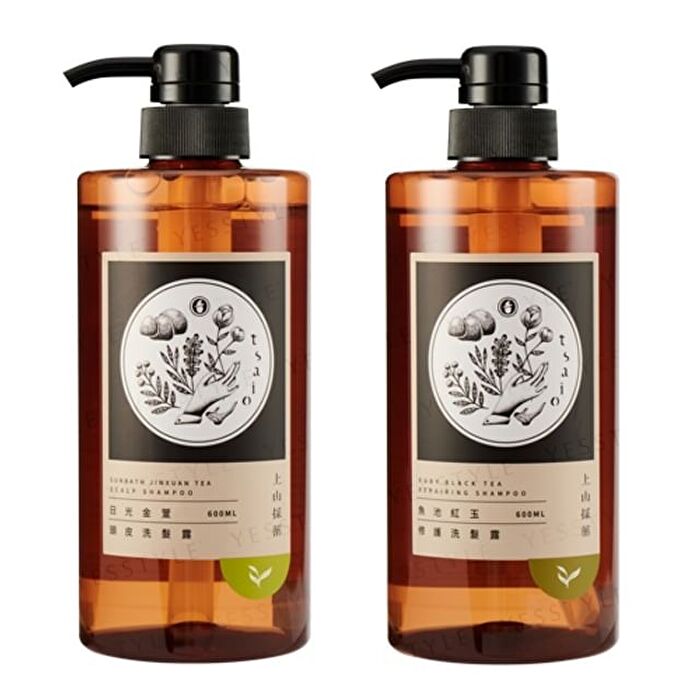Tsaio Taiwan Tea Bathing Series Shampoo - Sunbath Jinxuan Tea Scalp - 600ml