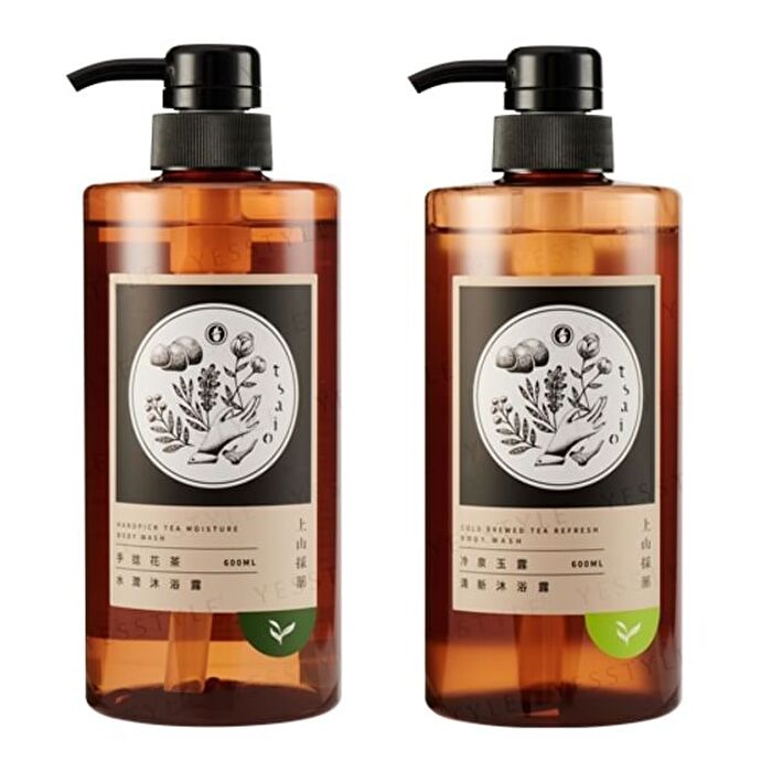 Tsaio Taiwan Tea Bathing Series Shower Gel - Cold Brewed Tea Refresh - 600ml