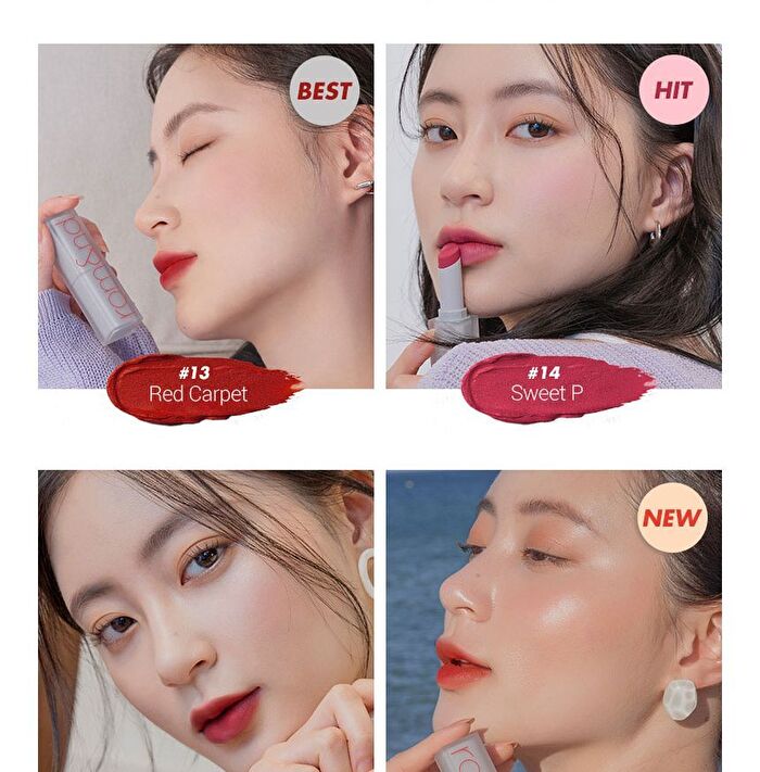 romand Zero Matte Lipstick NEW - 20 Colors - #01 Dusty Pink