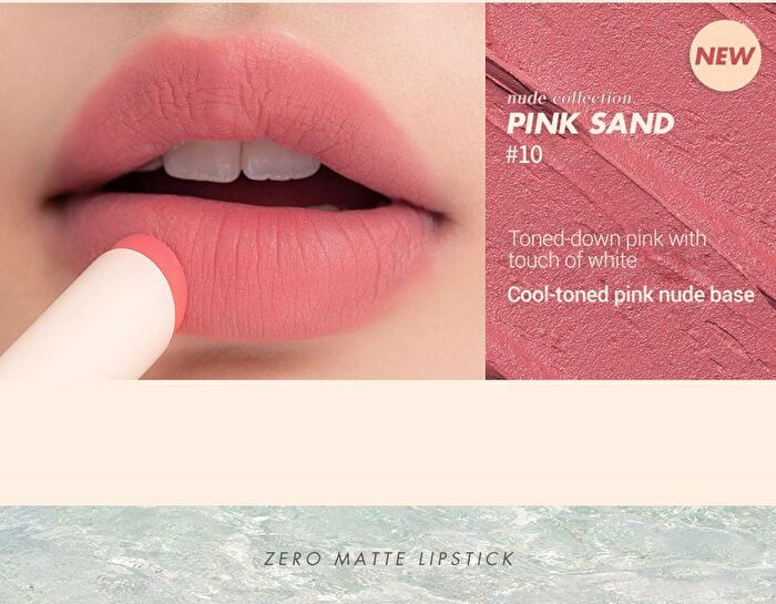 romand Zero Matte Lipstick NEW - 20 Colors - #04 Before Sunset