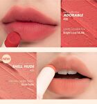 romand Zero Matte Lipstick NEW - 20 Colors - #12 Something