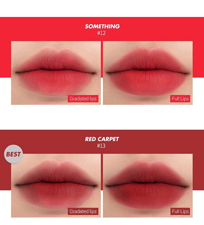 romand Zero Matte Lipstick NEW - 20 Colors - #13 Red Carpet