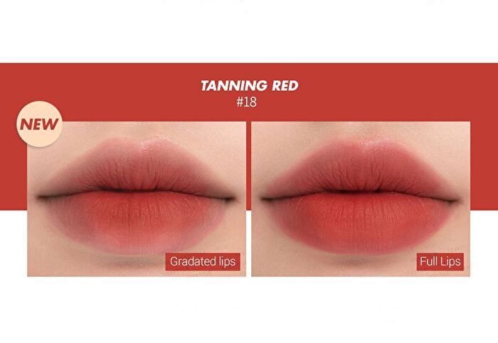 romand Zero Matte Lipstick NEW - 20 Colors - #13 Red Carpet