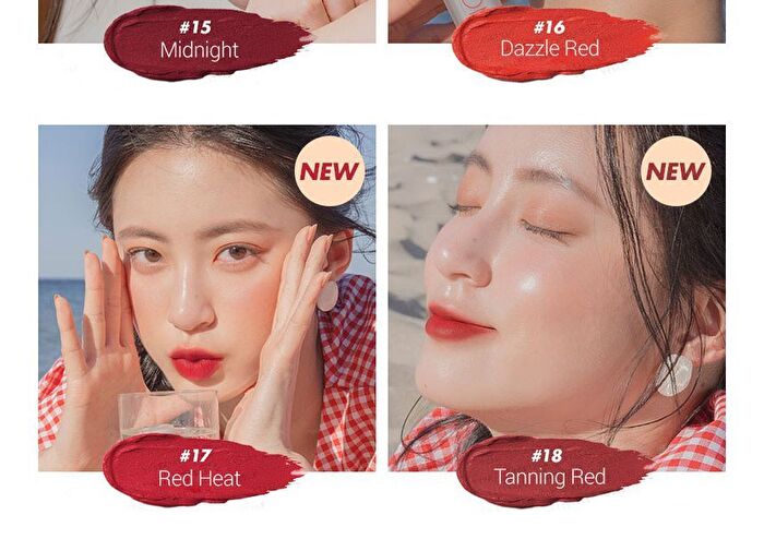 Zero Matte Lipstick NEW - 20 Colors - #17 Red Heat