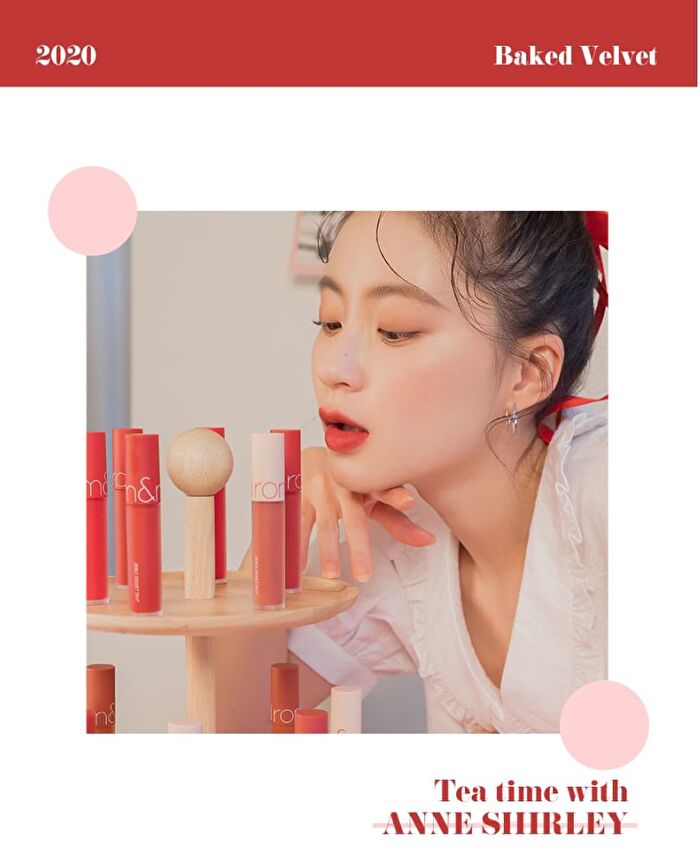 romand Zero Velvet Tint Baked Velvet Series - 4 Colors - #15 Rusk Rusk