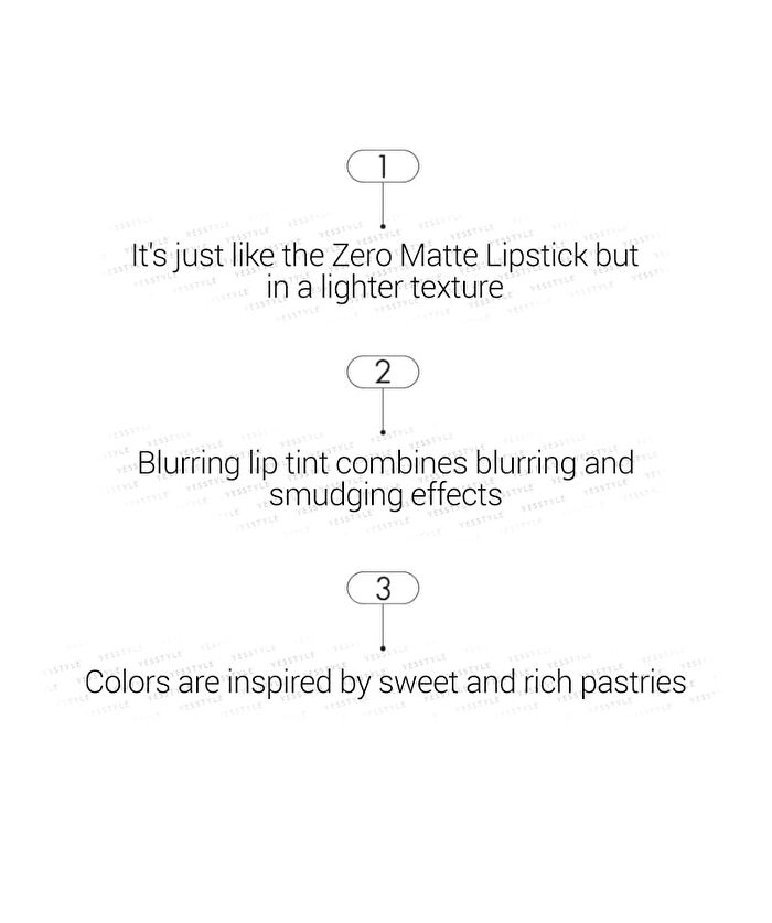 romand Zero Velvet Tint Baked Velvet Series - 4 Colors - #15 Rusk Rusk