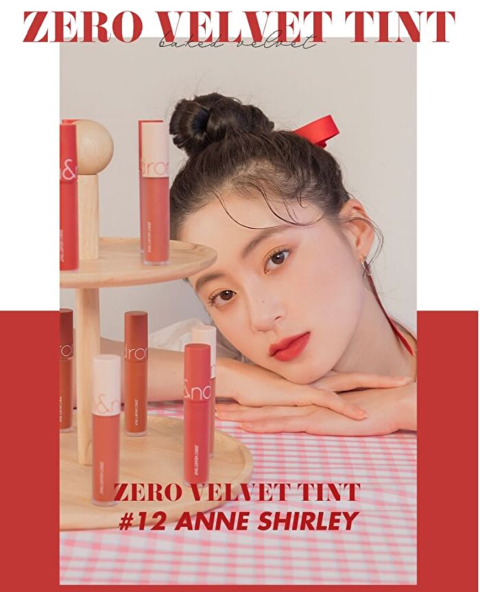 romand Zero Velvet Tint Baked Velvet Series - 4 Colors - #15 Rusk Rusk