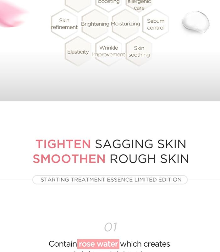 Starting Treatment Essence - Rose Edition 150ml - 2025 Version - 150ml