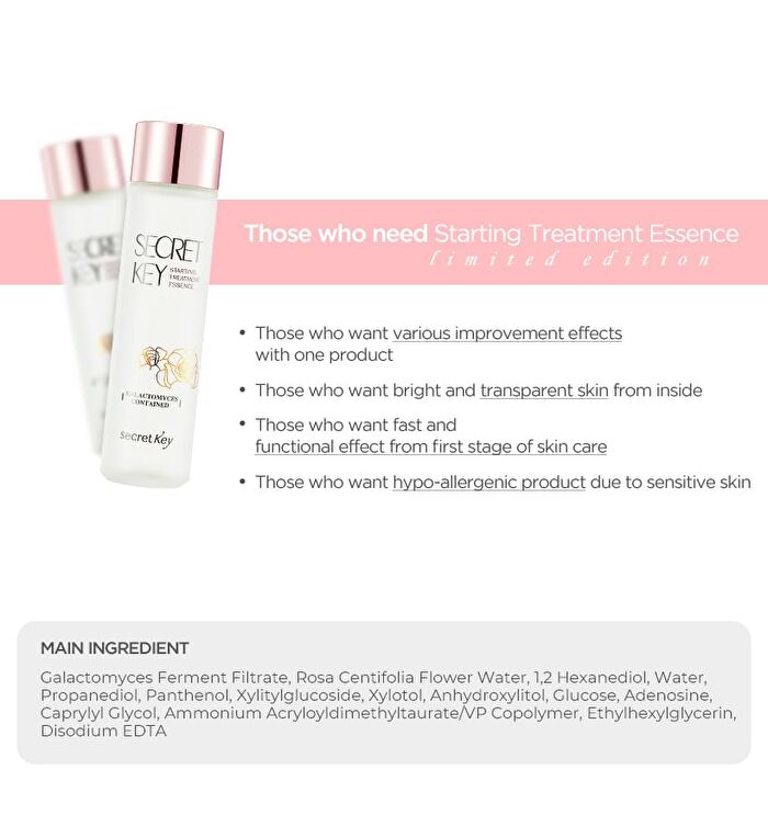 Starting Treatment Essence - Rose Edition 150ml - 2025 Version - 150ml