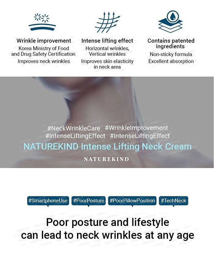 Naturekind Intense Lifting Neck Cream - 50g