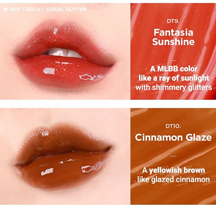 Aurora Dewy Tint - 11 Colors - #DT6 Seiren Red