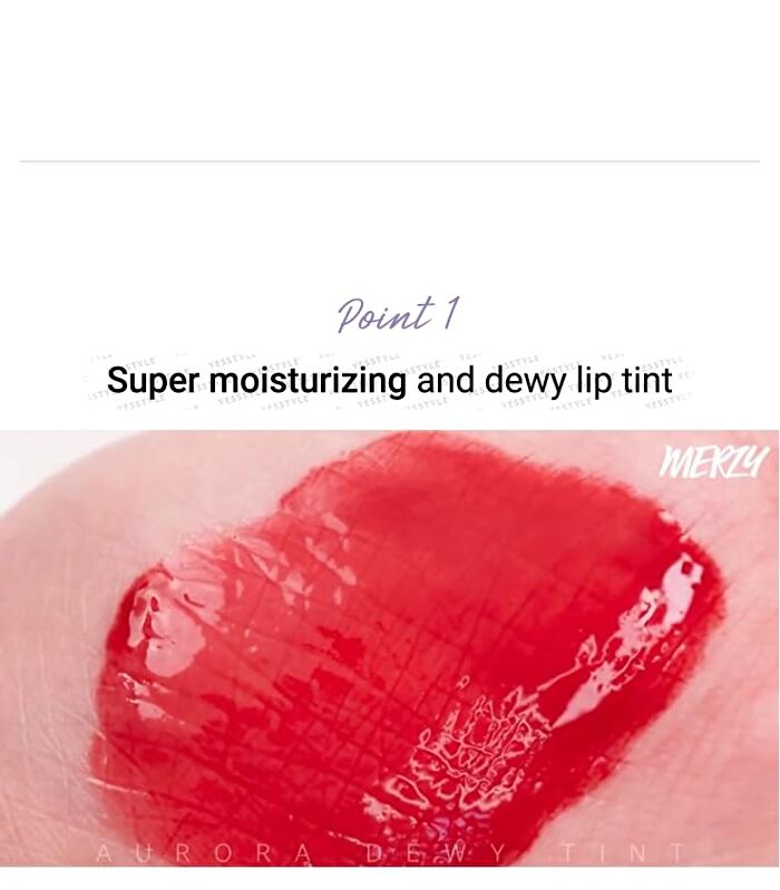 Aurora Dewy Tint - 11 Colors - #DT6 Seiren Red