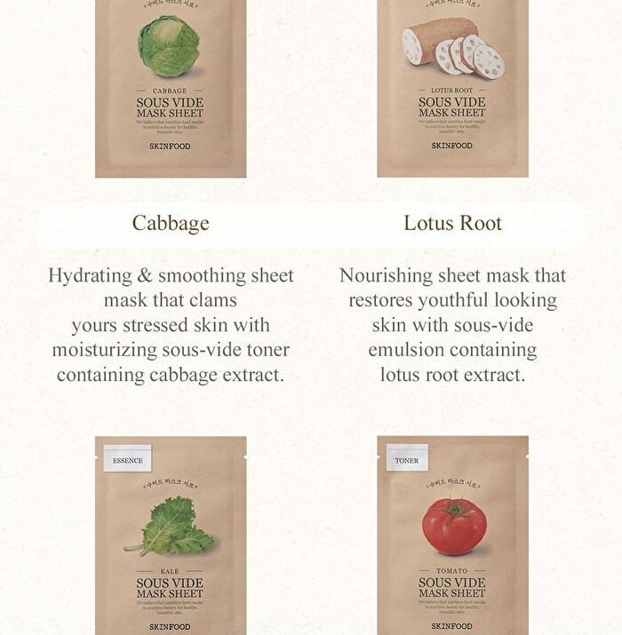 Skinfood Sous Vide Mask Sheet - 10 Types - #05 Kale
