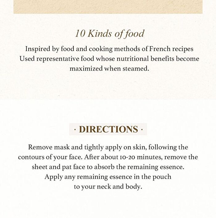 Skinfood Sous Vide Mask Sheet - 10 Types - #05 Kale
