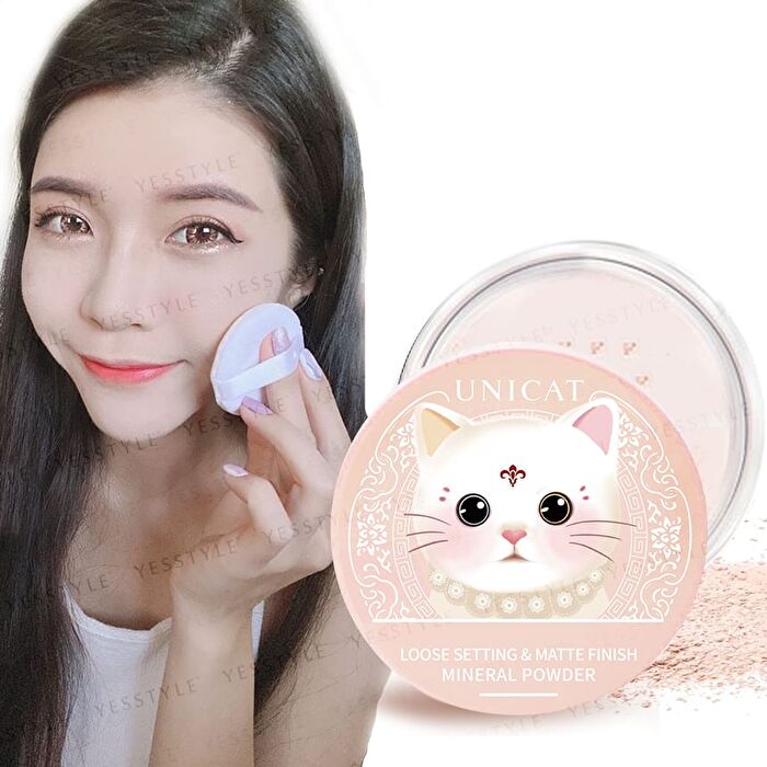 Unicat Loose Setting & Matte Finish Mineral Powder - 10g