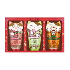 Unicat Fortune Cat Hand Cream Trio Gift Set - 40ml x 3