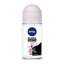 Nivea Black & White Invisible Roll On Clear - 50ml