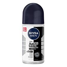 Men Black & White Invisible Roll On 50ml - Original