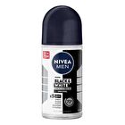 Men Black & White Invisible Roll On 50ml - Original
