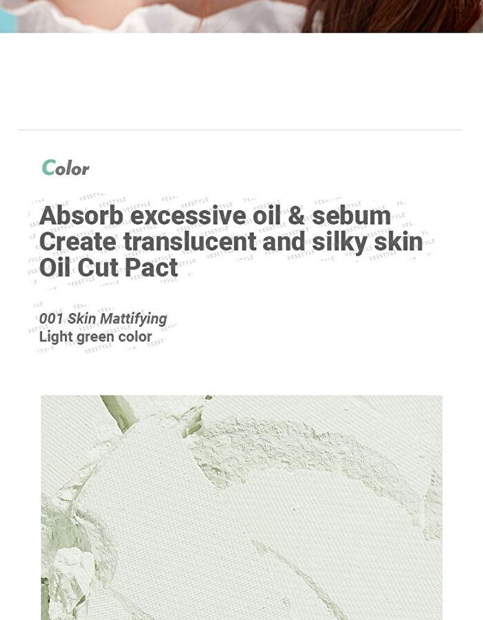 I\'m Meme I\'M Oil Cut Pact - #001 Skin Mattifying