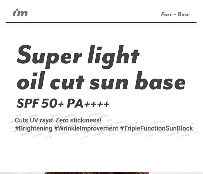 I\'m Meme Super Light Oil Cut Sun Base - 40ml