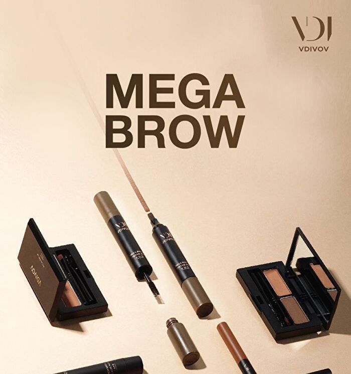 Vdivov Mega Brow Pencil Auto - 5 Colors - #05 Gray Brown