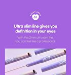 Slim Waterproof Fixxy Liner - 3 Colors - #01 Black