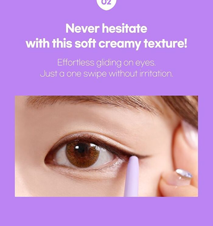 Slim Waterproof Fixxy Liner - 3 Colors - #01 Black