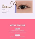 Slim Waterproof Fixxy Liner - 3 Colors - #02 Deep Brown