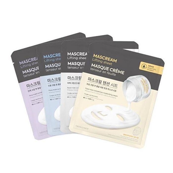 Mascream Lifting Sheet - 4 Types - #01 Radiance