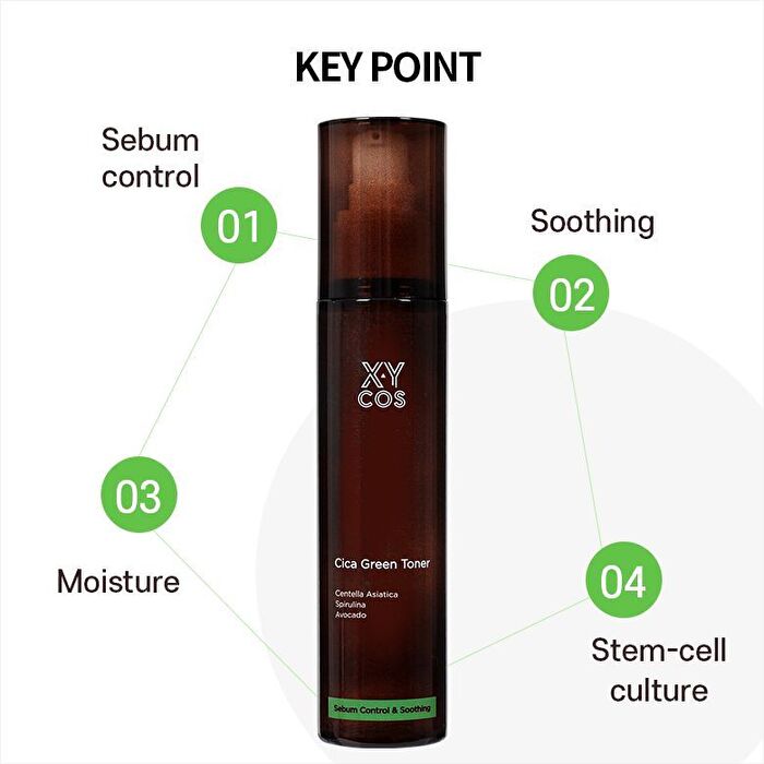 the SKIN HOUSE XYCOS Cica Green Toner - 120ml