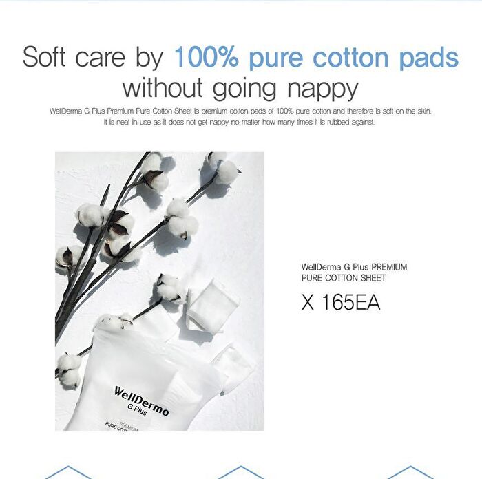 G Plus Premium Pure Cotton Sheet - 165 pcs