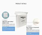 G Plus Premium Pure Cotton Sheet - 165 pcs