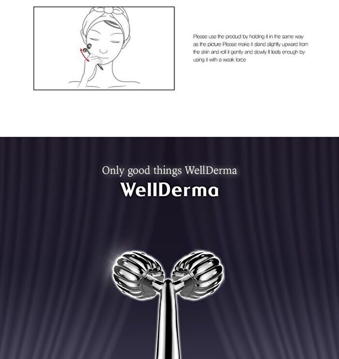 Face Lifting Dark Silver Roller - 1 pc