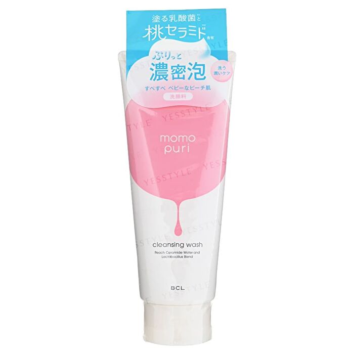 Bcl Momo Puri Peach Moist Cleansing Wash - 150g