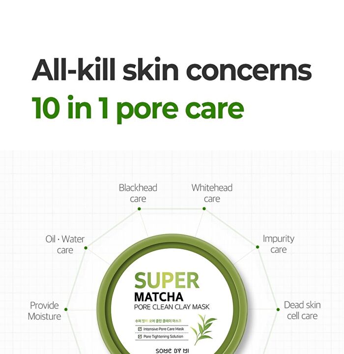 Super Matcha Pore Clean Clay Mask - 100g