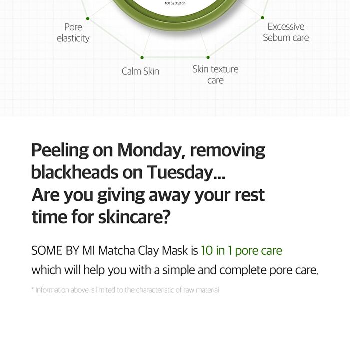 Super Matcha Pore Clean Clay Mask - 100g