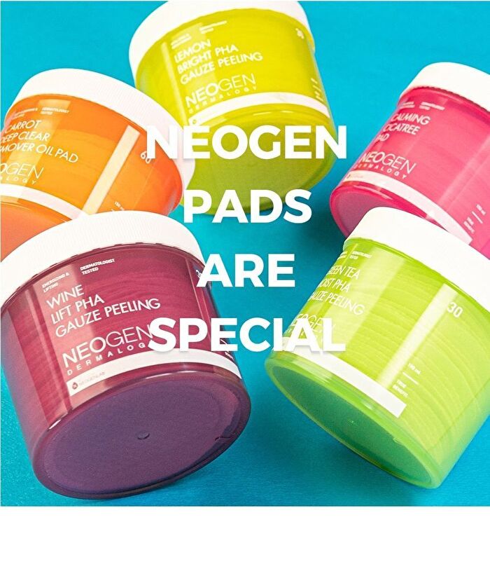 Neogen Dermalogy Carrot Deep Clear Remover Oil Pad - 60 sheets