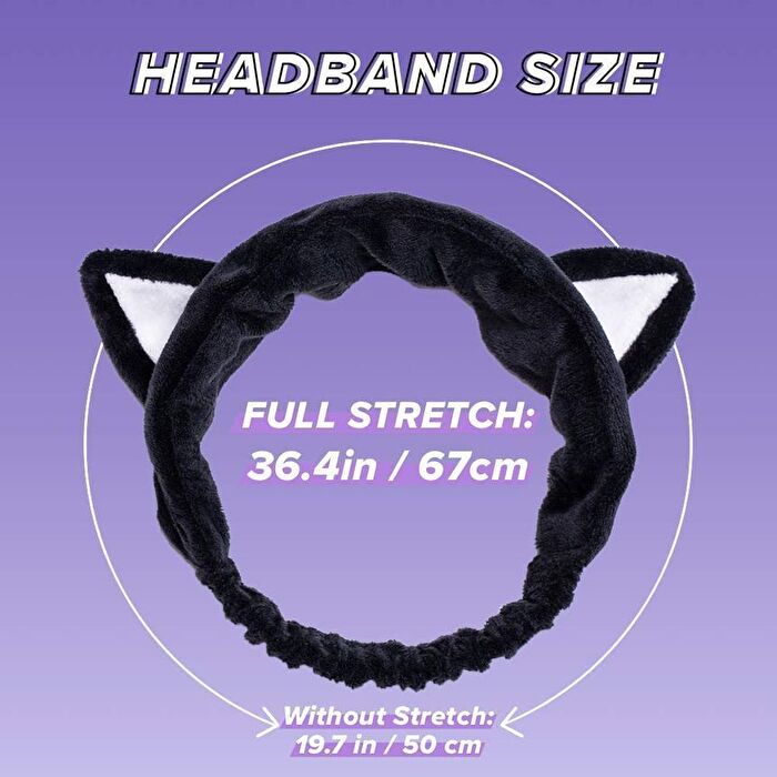 I Dew Care Headband - 3 Types - #White Cat