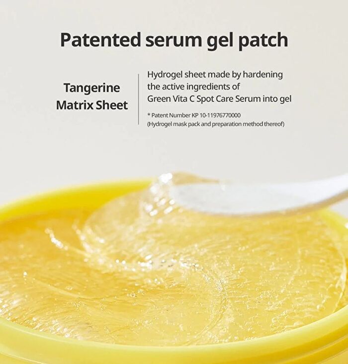Green Tangerine Vita C Eye Gel Patch - 60 sheets